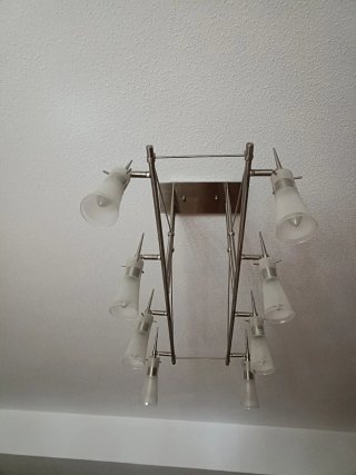 Lámpara Salón 8 Focos