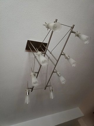 Lámpara Salón 8 Focos