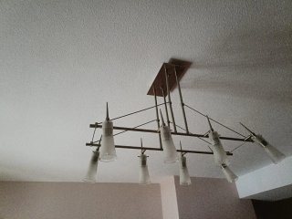 Lámpara Salón 8 Focos