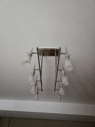 Lámpara Salón 8 Focos