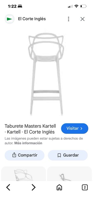 Taburete rosa metal y plástico