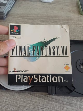 Final Fantasy VII PlayStation 1 PAL