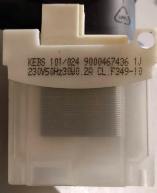 Bomba desagüe lavadora KEBS 101/024
