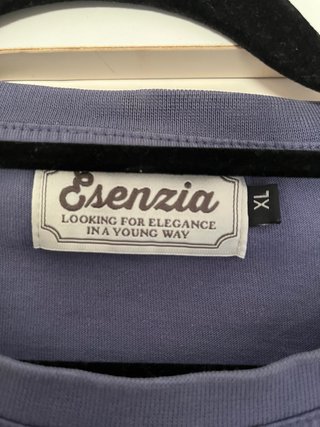 Camiseta Esenzia azul