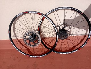 Ruedas 26 QR10 Bujes Nuevos Delantera Trasera