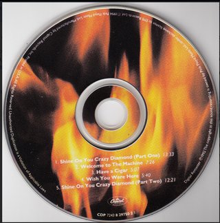 CD Pink Floyd - Wish You Were Here