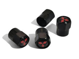 Tapones de Neumaticos Llanta con Logo Mitsubishi