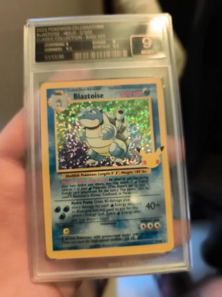 Blastoise Celebraciones Holo 2/102 Mint 9
