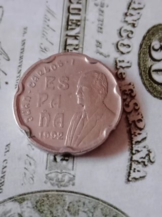 50 PTAS España 1992 Variante PTAS.