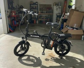 Bicicleta eléctrica plegable