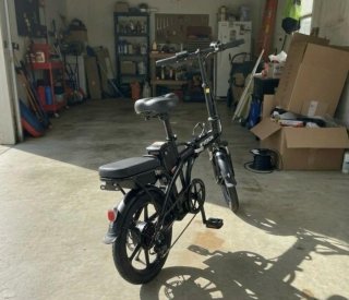 Bicicleta eléctrica plegable