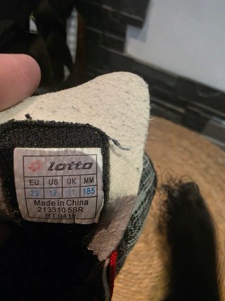 Zapatos Lotto Niño Talla 29