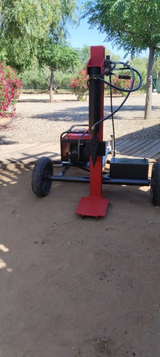 Astilladora de leña de gasolina