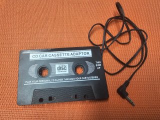 Adaptador Cassette CD Coche Auxiliar