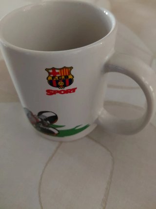 11 tazas FCB Looney Tunes Años 90