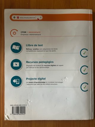 Libros de Grado Medio de Administracion y Gestión