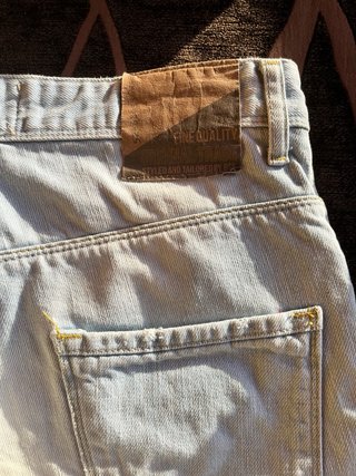 Pantalón corto vaquero Bershka