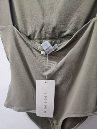 Body AMISU verde caqui talla S
