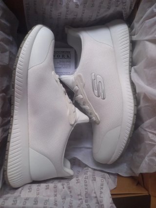 Skechers Work Talla 37.5 Blancas