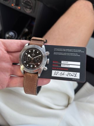 Tudor Black Bay Heritage Chrono 41mm
