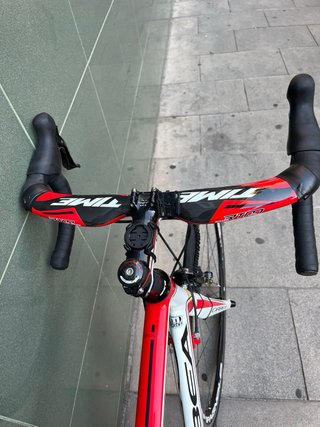Bicicleta Carretera Orbea Aqua Blanca/Roja talla56