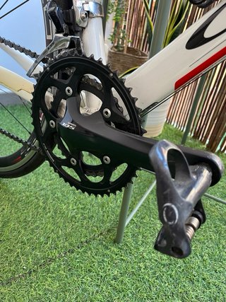 Bicicleta Carretera Orbea Aqua Blanca/Roja talla56