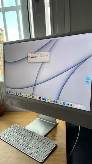 iMac Apple Plata/Blanco Seminuevo