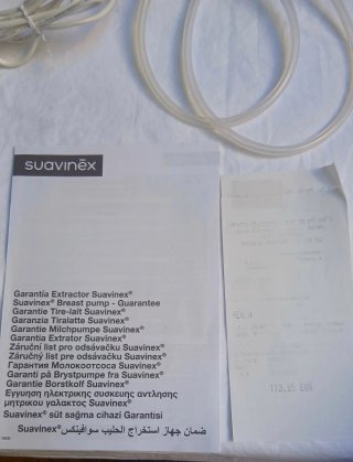 Sacaleches Eléctrico Suavinex(1 año garantía)+ ar