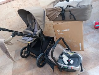 Carrito Jané Muum con capazo y caja