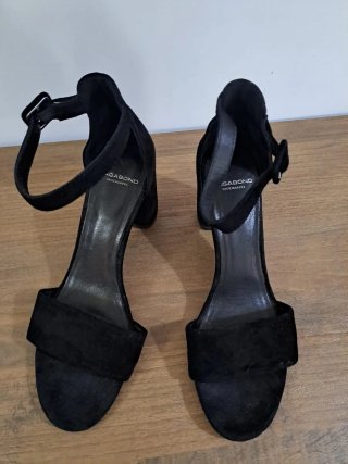 Sandali donna neri Vagabond