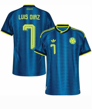 Camiseta Adidas Colombia Luis Diaz Talla L