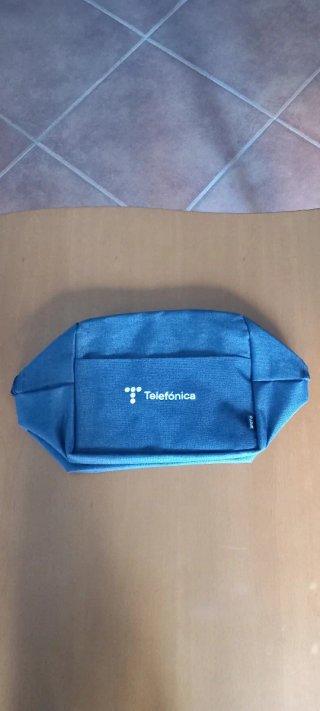 Bolsa nevera isotérmica azul