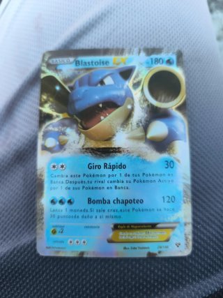 Carta Pokémon Blastoise EX 180 HP