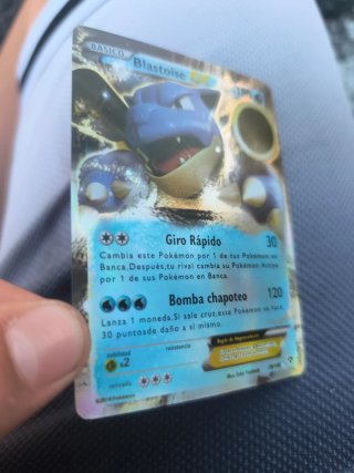 Carta Pokémon Blastoise EX 180 HP