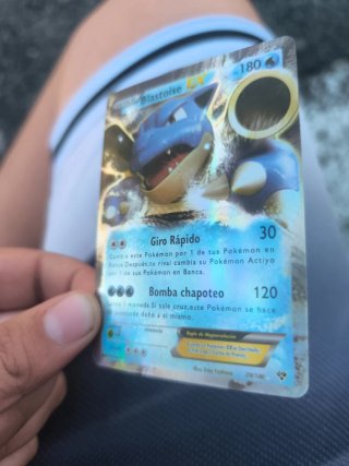 Carta Pokémon Blastoise EX 180 HP