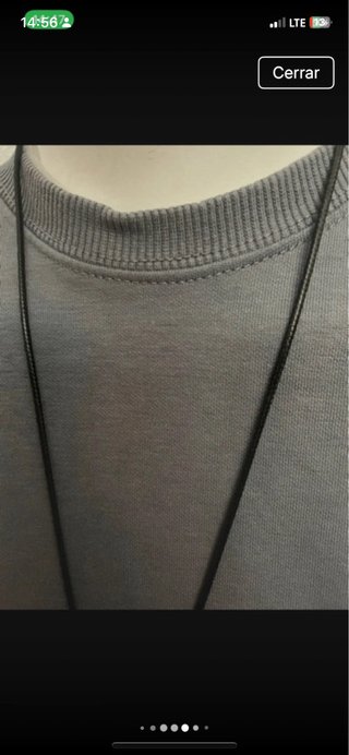 Vestido Zara gris