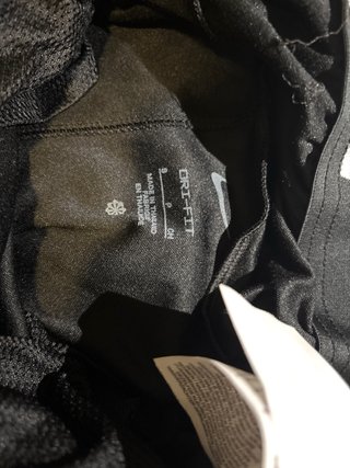 Pantalón fino Nike negro