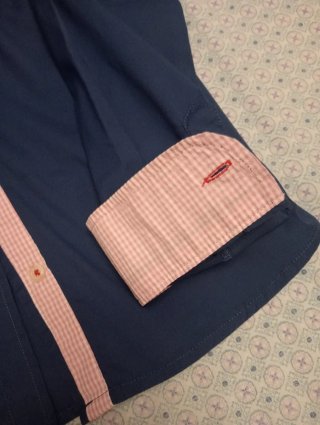 Camisa El Capote Mujer Talla S Azul Rosa