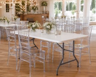 Mesas y Sillas para Eventos / mobiliario alquiler