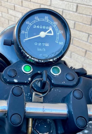 Suzuki TU 250 Naked Negra  1998 34.100 km