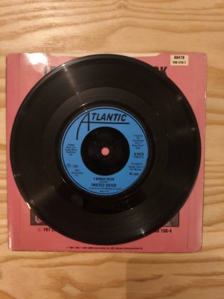 SINGLE TWISTED SISTER VINILO 7" HEAVY HARD ROCK
