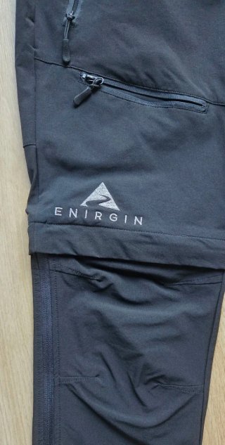Pantaloni Trekking Enirgin Zip-Off Neri