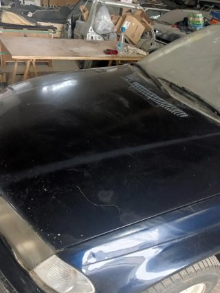 Paragolpes delantero bmw e46, focos, capó y aletas
