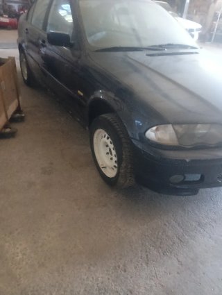 Paragolpes delantero bmw e46, focos, capó y aletas