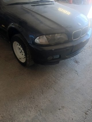Paragolpes delantero bmw e46, focos, capó y aletas