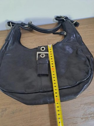 Borsa Kuve vintage pelle nera