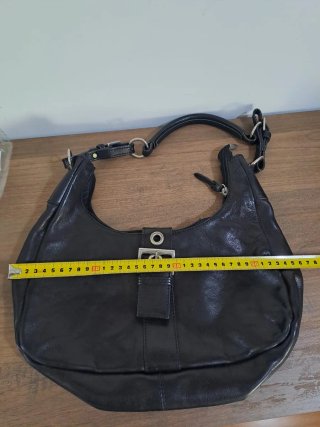 Borsa Kuve vintage pelle nera