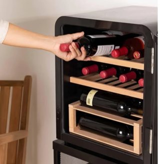 Vinoteca Negra Nueva Sin Usar