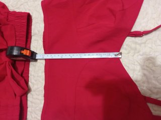 Conjunto Top y Pantalón Rojo