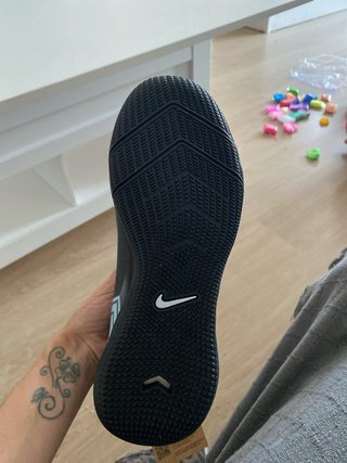 Zapatillas Nike Air Negras y Azules Nuevas